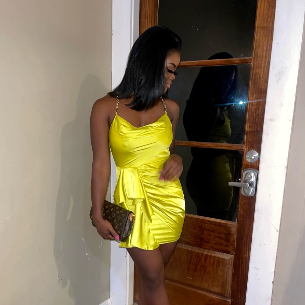 Neon Mini Dress